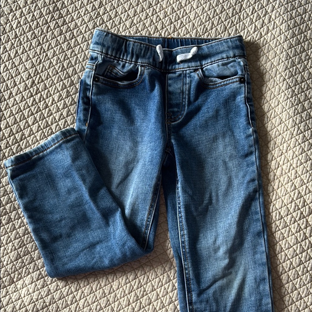 Kids 4/5 Straight Cut Blue Jeans
